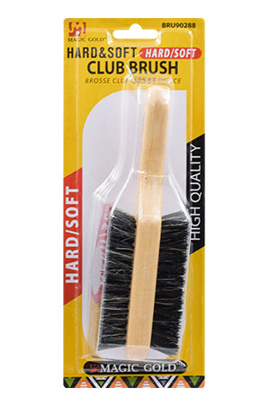 MAGIC GOLD CLUB BRUSH DOUBLE SIDED ( Soft & Hard)
